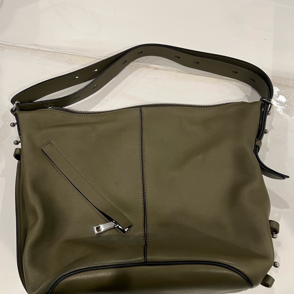 Marc Jacobs leather green hobo